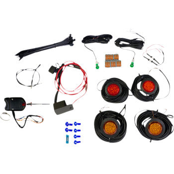 UTV & GOLF CART UNIVERSAL TURN SIGNAL KIT BY CUSTOM DYNAMICS
