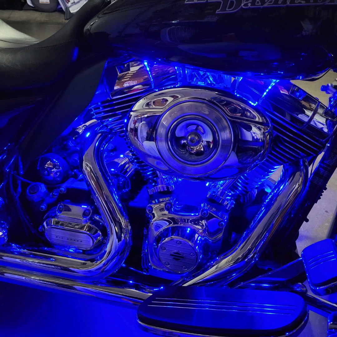 XK GLOW APP CONTROLLED LED LIGHTING FOR MOTORCYCLES