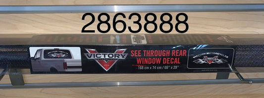 Large Rear Window Decal