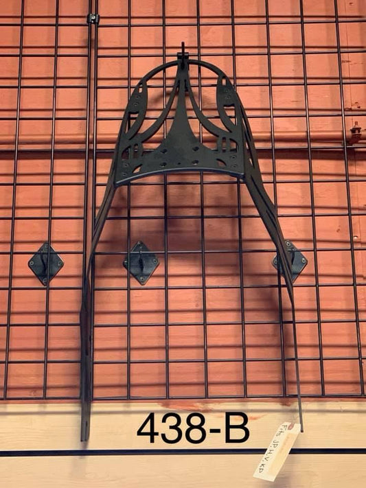 Kewl Metal Luggage Rack - Black