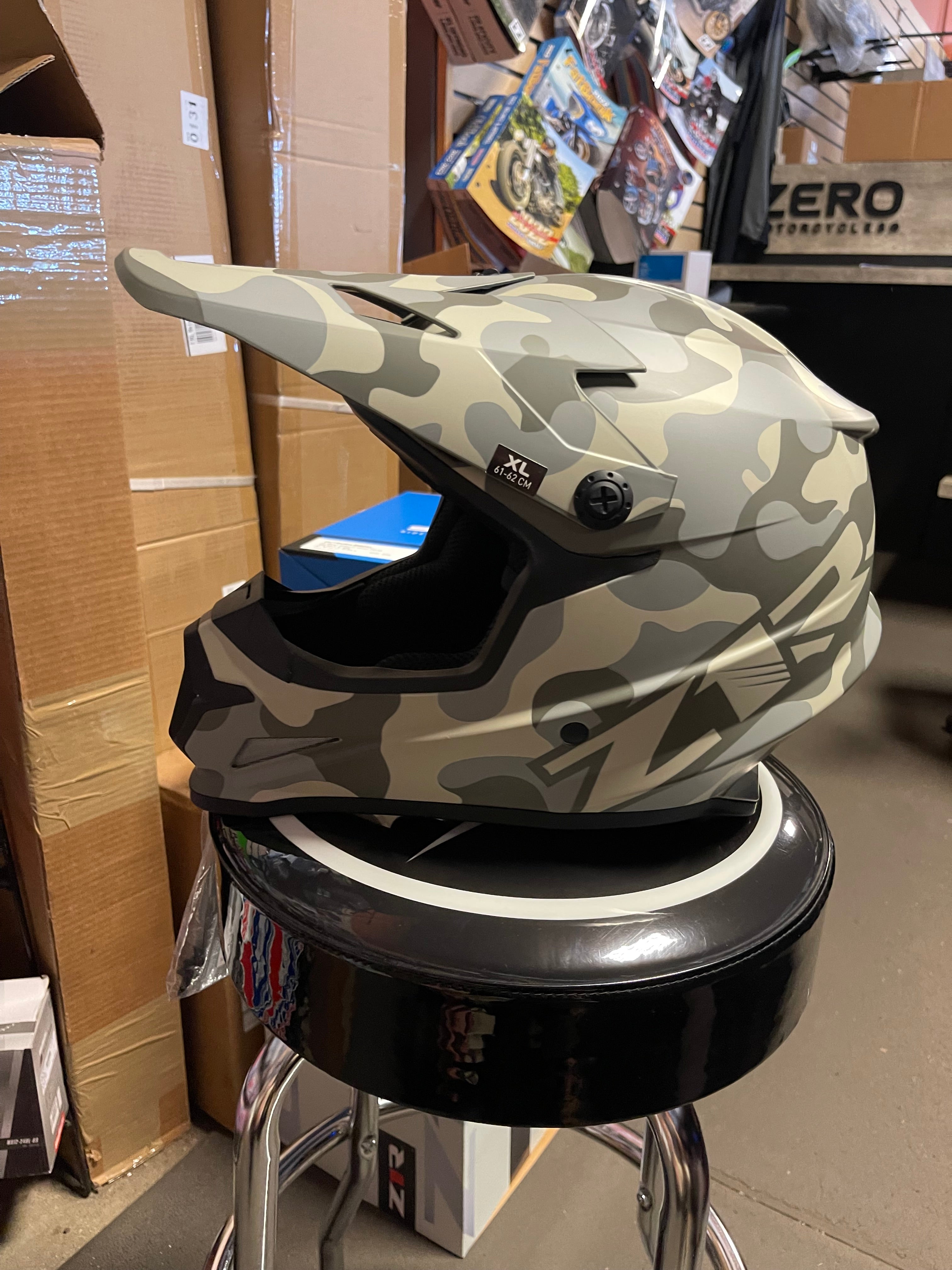 Z1R CAMO YOUTH HELMET XL Randy's Cycle