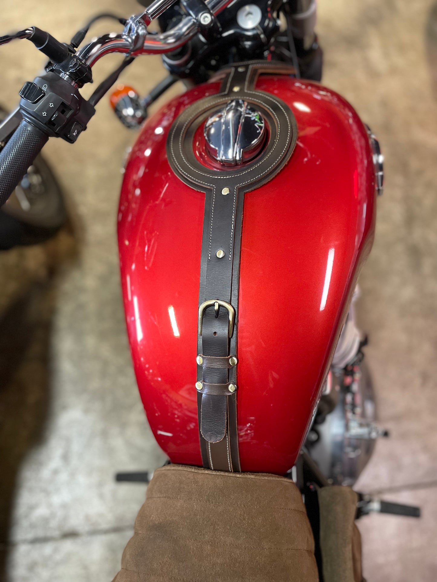 ROYAL ENFIELD TANK STRAP