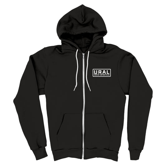 URAL Text Badge Hoodie Black 3XL