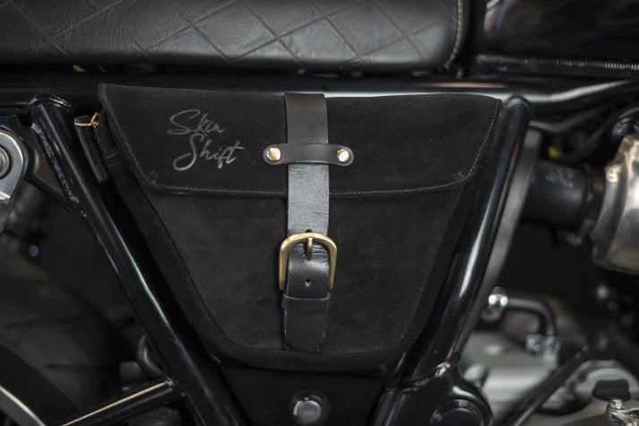 ROYAL ENFIELD INTERCEPTOR 650 & CONTINENTAL GT LEATHER SIDE POUCH