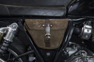 ROYAL ENFIELD INTERCEPTOR 650 & CONTINENTAL GT LEATHER SIDE POUCH