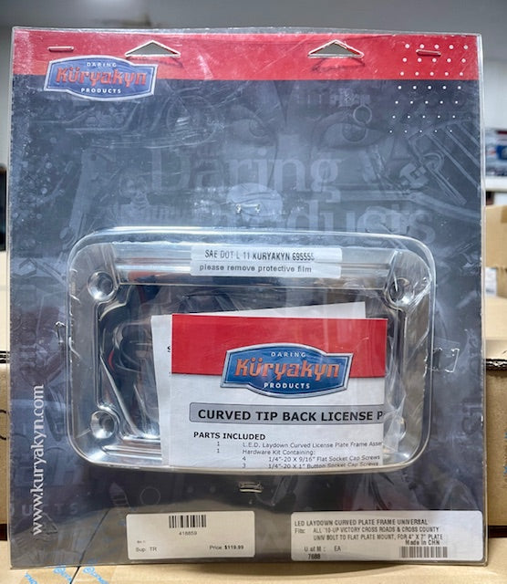 KURYAKYN LED LAYDOWN CURVED PLATE FRAME UNIVERSAL VICTORY