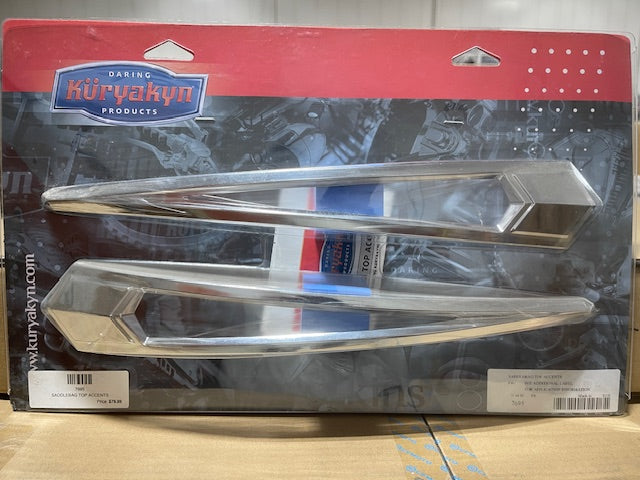 VICTORY KURYAKYN SADDLEBAG TOP ACCENTS #7695