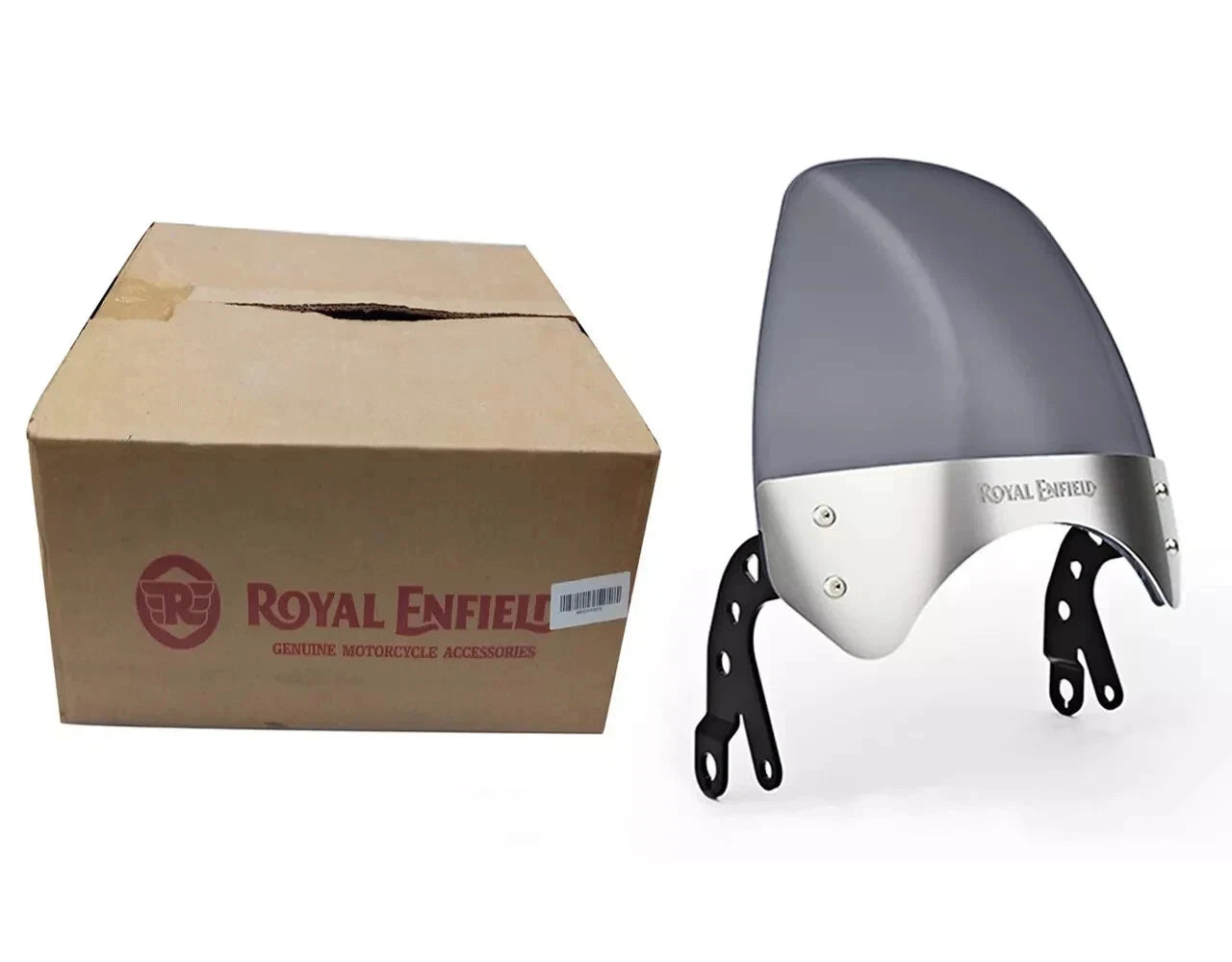 ROYAL ENFIELD TINTED TALL FLYSCREEN CONT. & INTERCEPTOR 650 #1990414