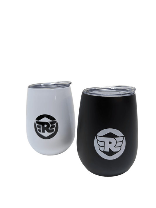 Royal Enfield “Vail” 10 oz Stainless Steel Wine Tumbler with Lid