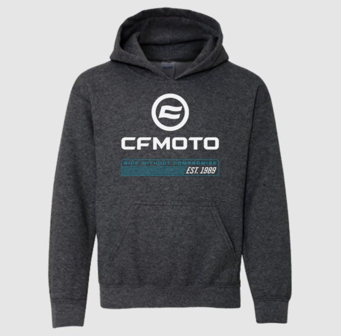 CFMOTO CLASSIC GRAY YOUTH HOODIE