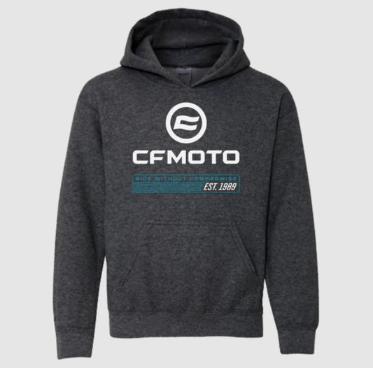 CFMOTO CLASSIC GRAY YOUTH HOODIE