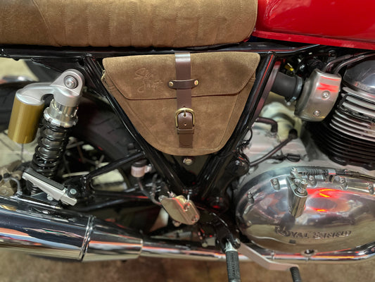 ROYAL ENFIELD INTERCEPTOR 650 & CONTINENTAL GT LEATHER SIDE POUCH